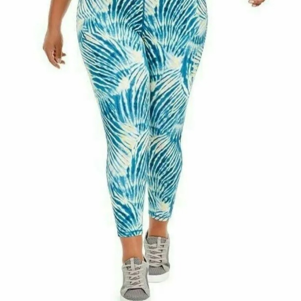IDEOLOGY Tropic Fusion 7/8 Leggings Athletic Exercise Pants - Plus Size 2X - NWT